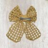 Crochet Bow-Shaped Hair Clip (Pack of 1) - Image 4