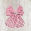 Crochet Bow-Shaped Hair Clip (Pack of 1) - Image 2
